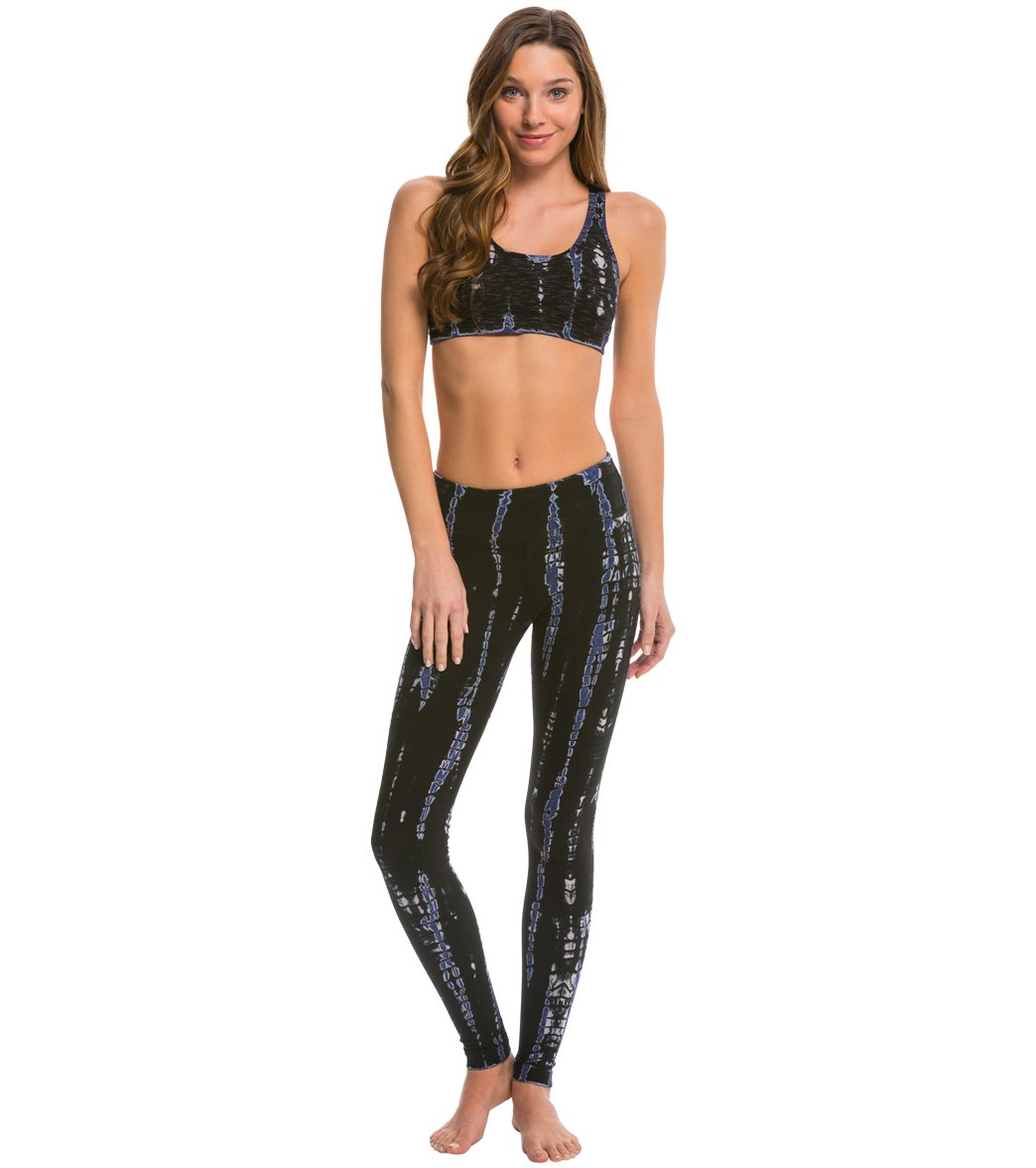 Hard Tail Flat Waist Cotton Ankle Yoga Leggings