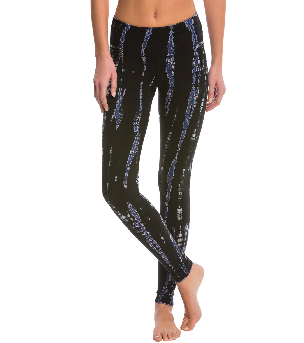 Hard Tail Flat Waist Cotton Ankle Yoga Leggings