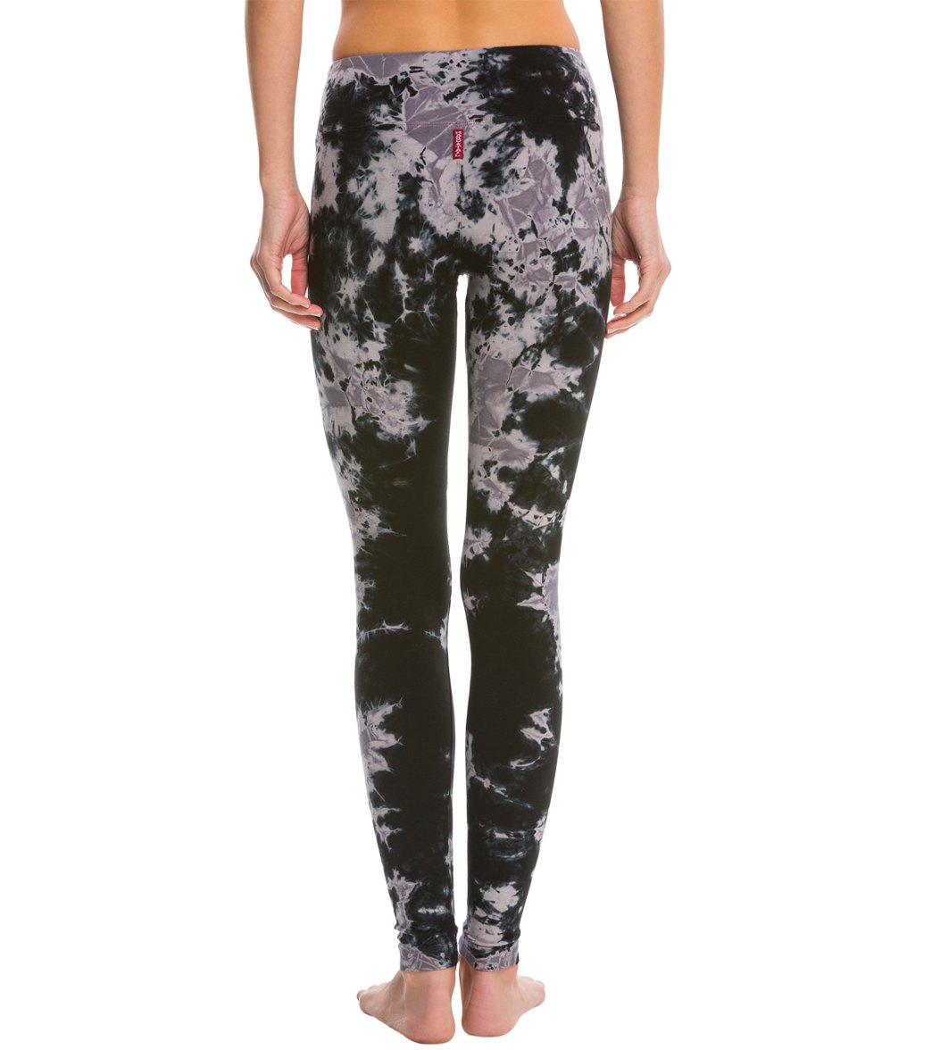 Hard Tail Flat Waist Cotton Ankle Yoga Leggings