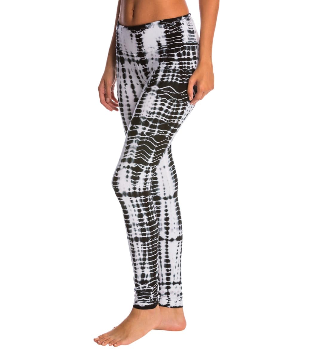 Hard Tail Flat Waist Cotton Ankle Yoga Leggings