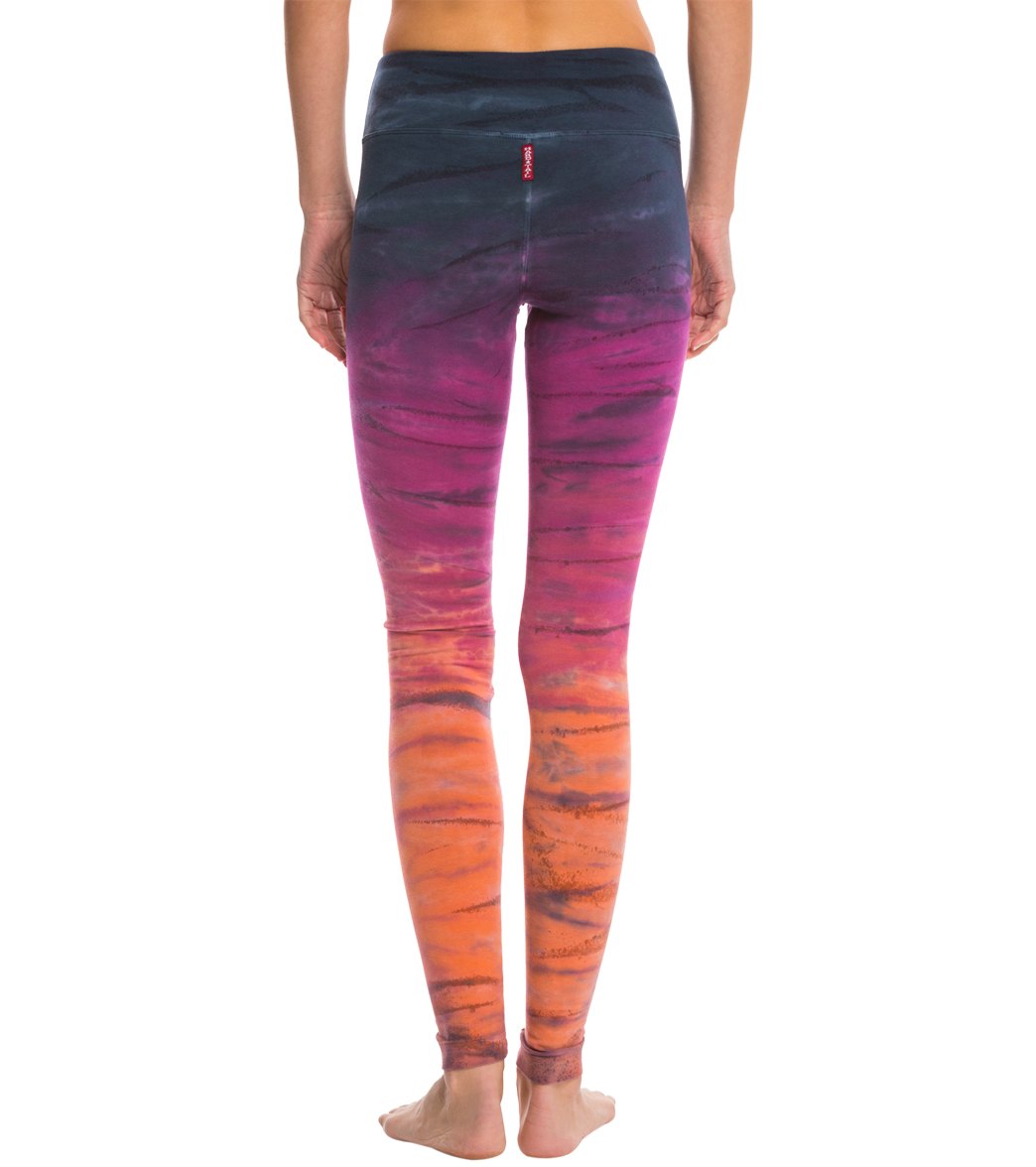 Hard Tail Flat Waist Cotton Ankle Yoga Leggings