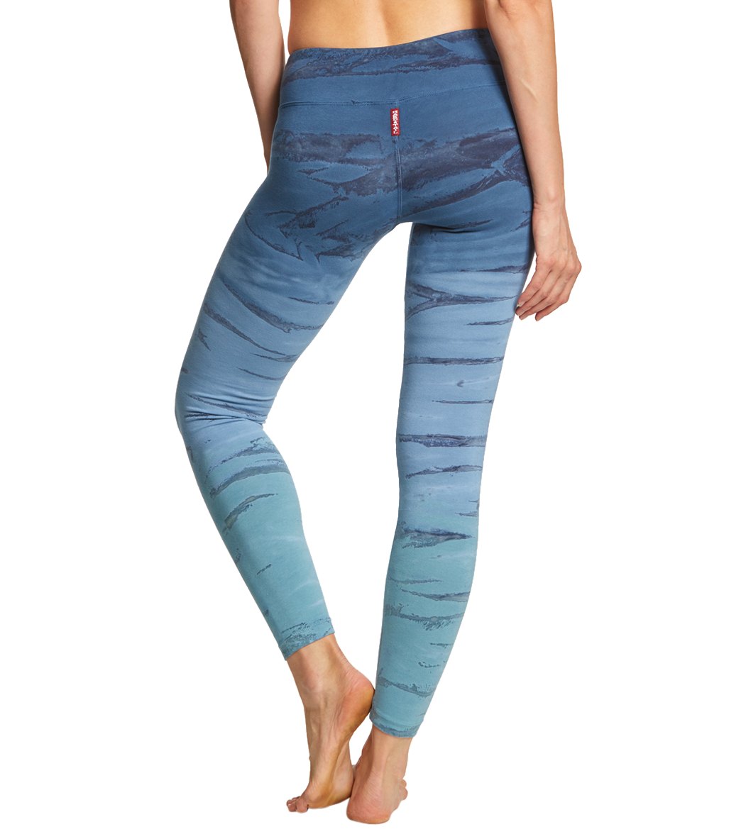 Hard Tail Flat Waist Cotton Ankle Yoga Leggings