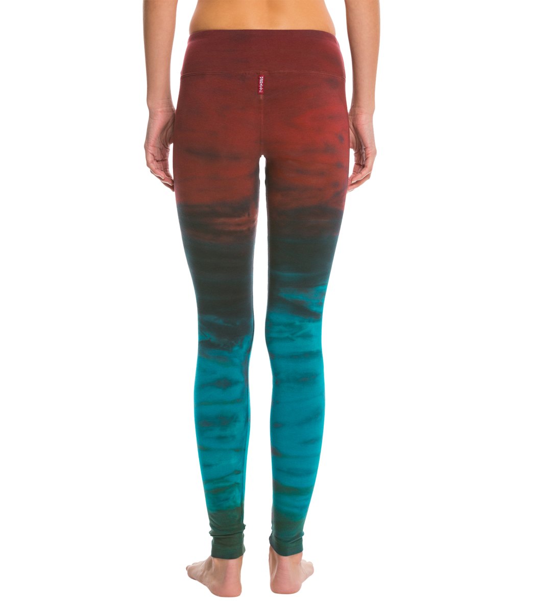 Hard Tail Flat Waist Cotton Ankle Yoga Leggings