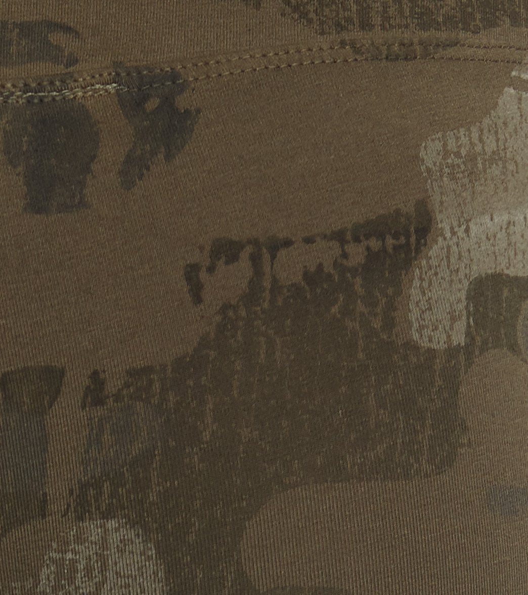 Hard Tail Flat Waist Cotton Ankle Yoga Leggings