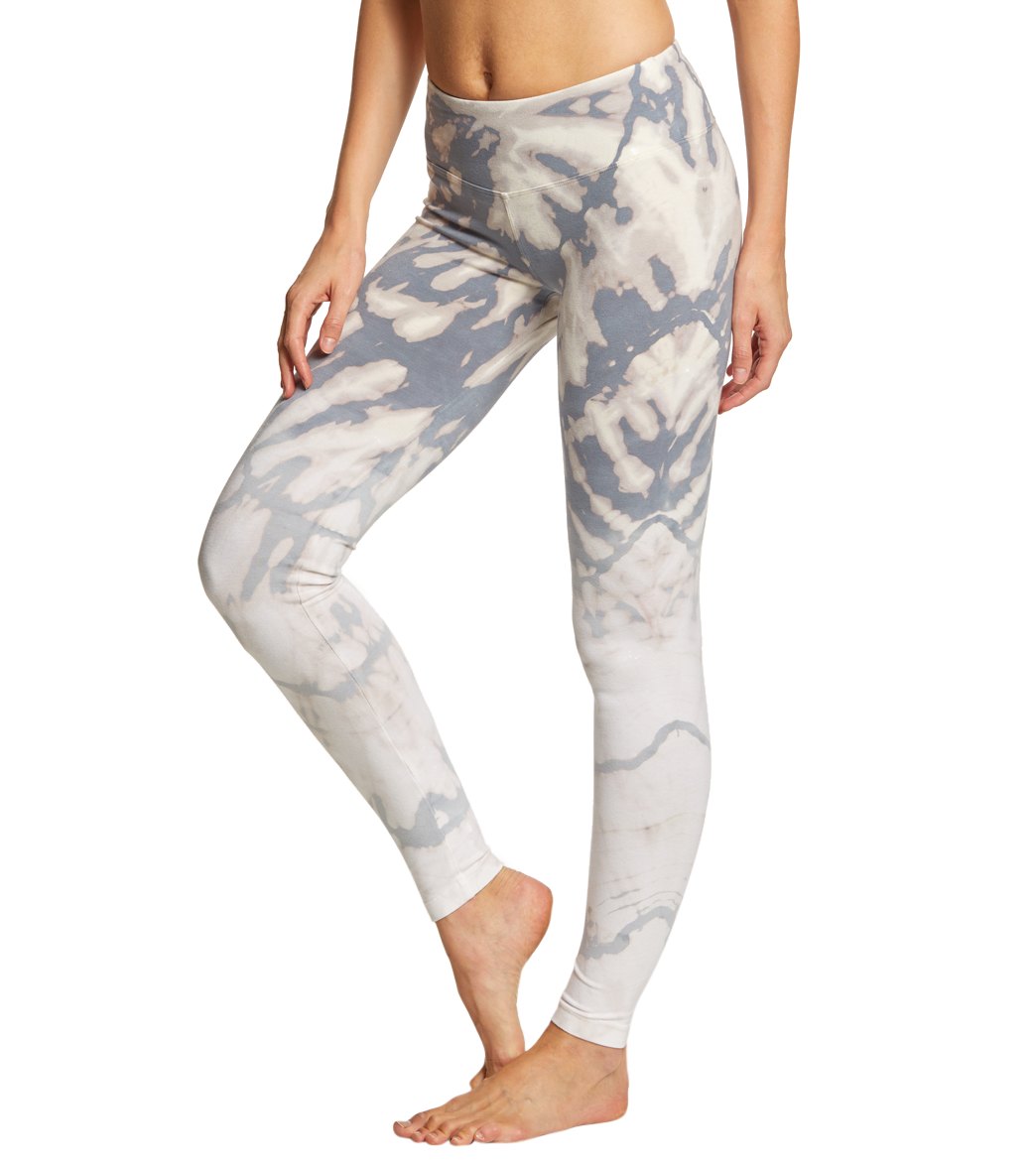 Hard Tail Flat Waist Cotton Ankle Yoga Leggings