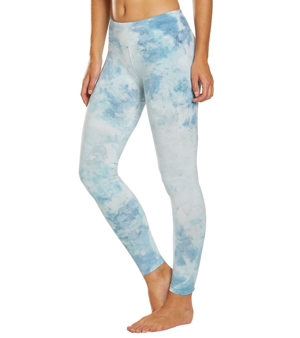 Hard Tail Flat Waist Cotton Ankle Yoga Leggings