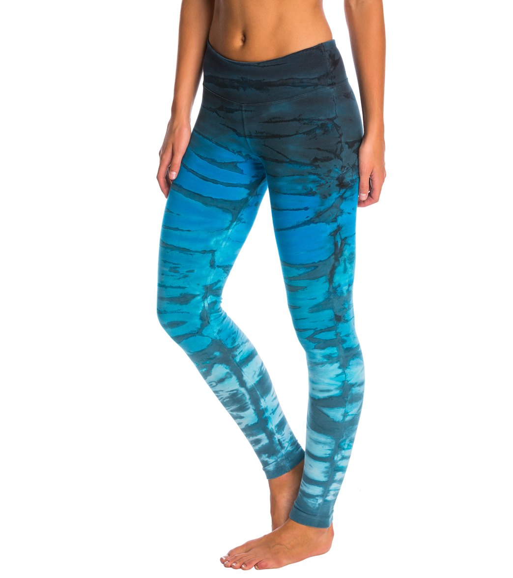 Hard Tail Flat Waist Cotton Ankle Yoga Leggings