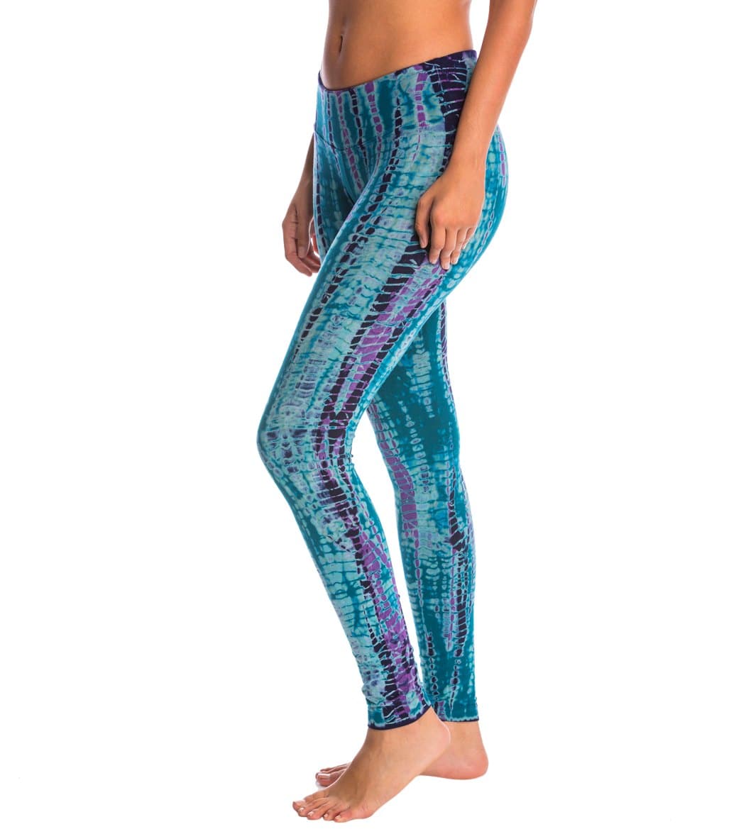 Hard Tail Flat Waist Cotton Ankle Yoga Leggings