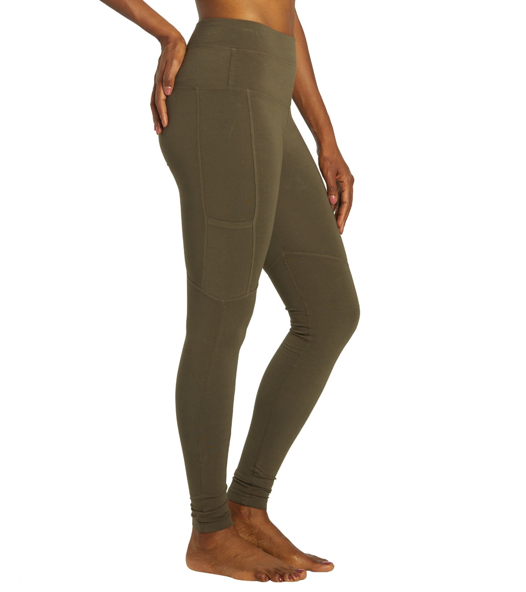 Hard Tail Cargo Pocket High Rise Yoga Leggings