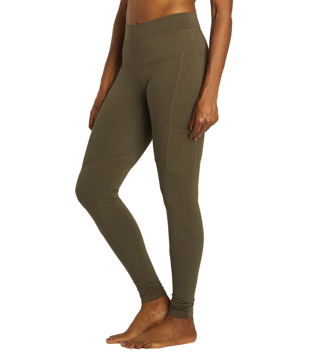 Hard Tail Cargo Pocket High Rise Yoga Leggings