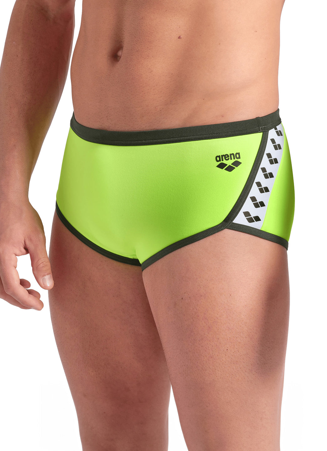 Arena Men's Icons Solid Low Waist Square Leg Swimsuit