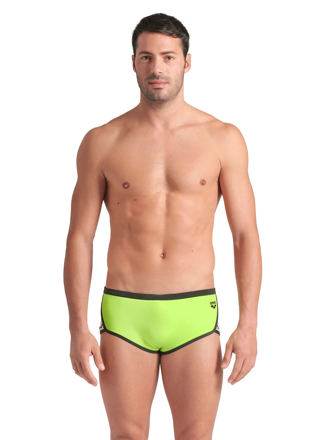 Arena Men's Icons Solid Low Waist Square Leg Swimsuit