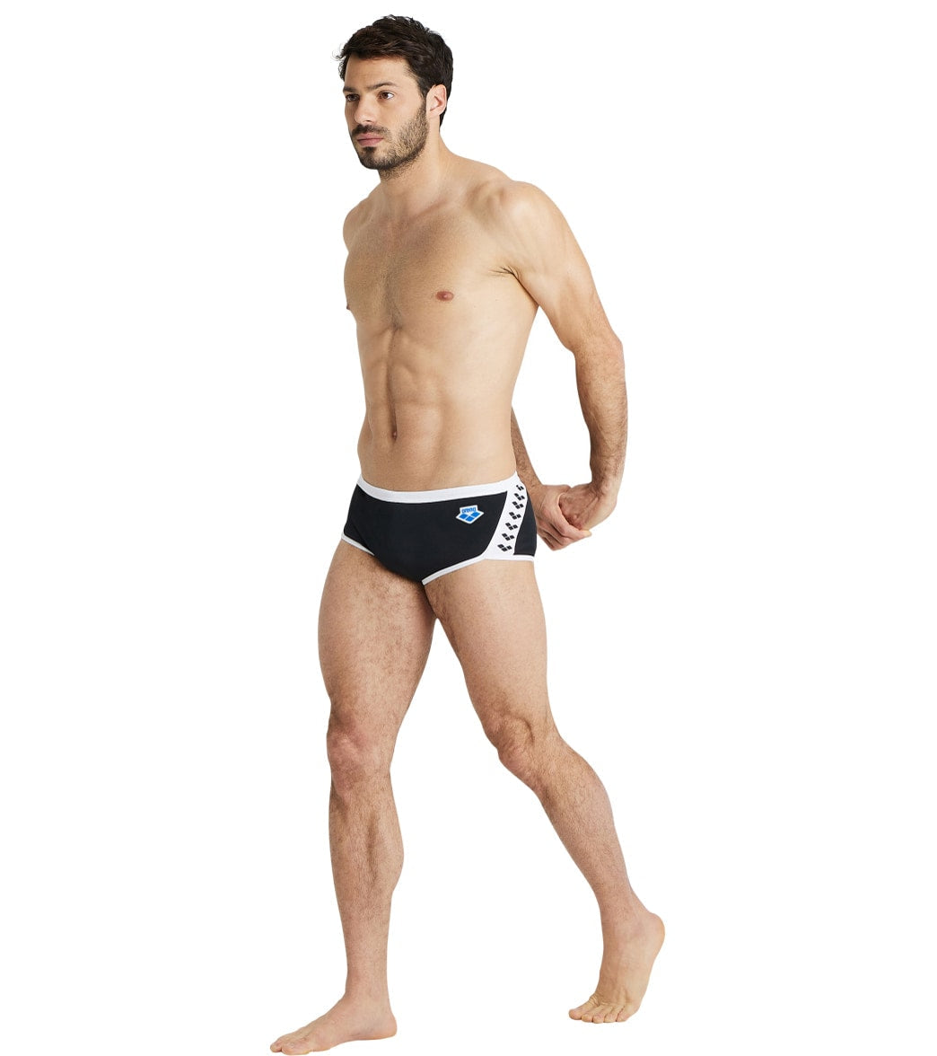 Arena Men's Icons Solid Low Waist Square Leg Swimsuit