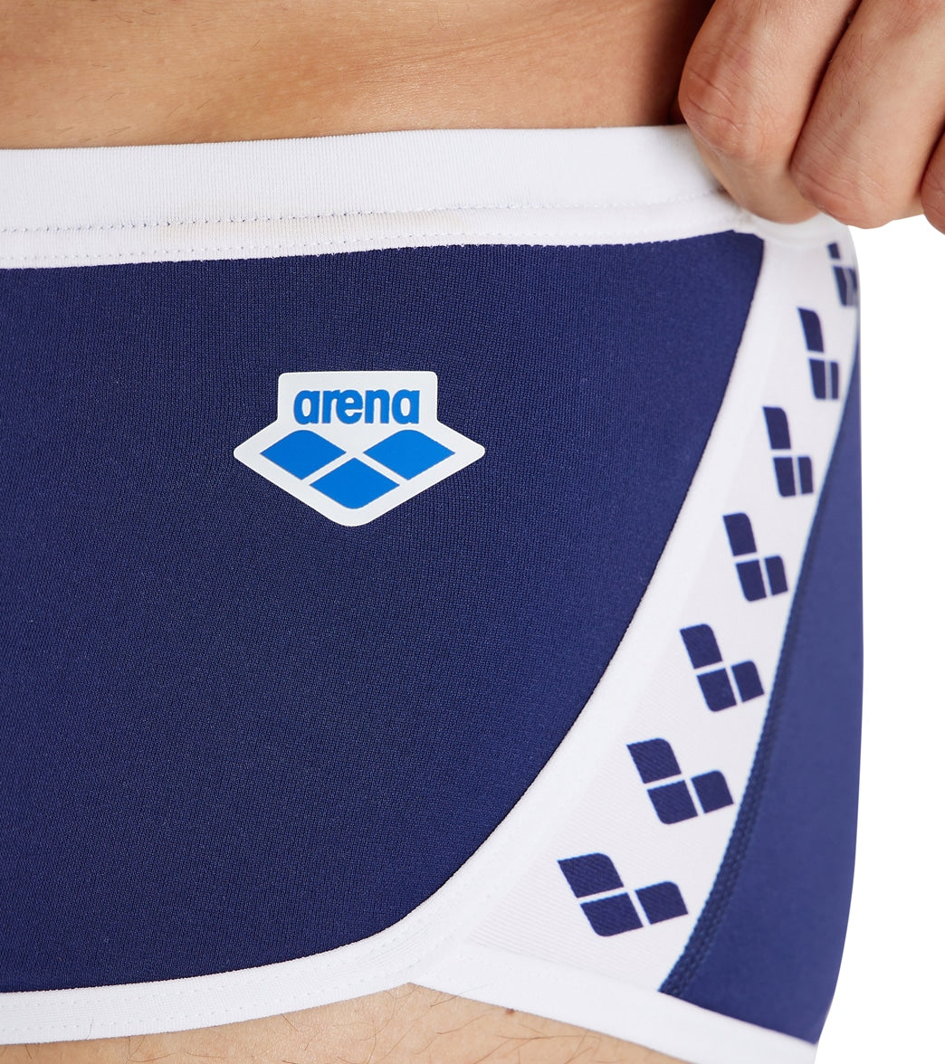 Arena Men's Icons Solid Low Waist Square Leg Swimsuit