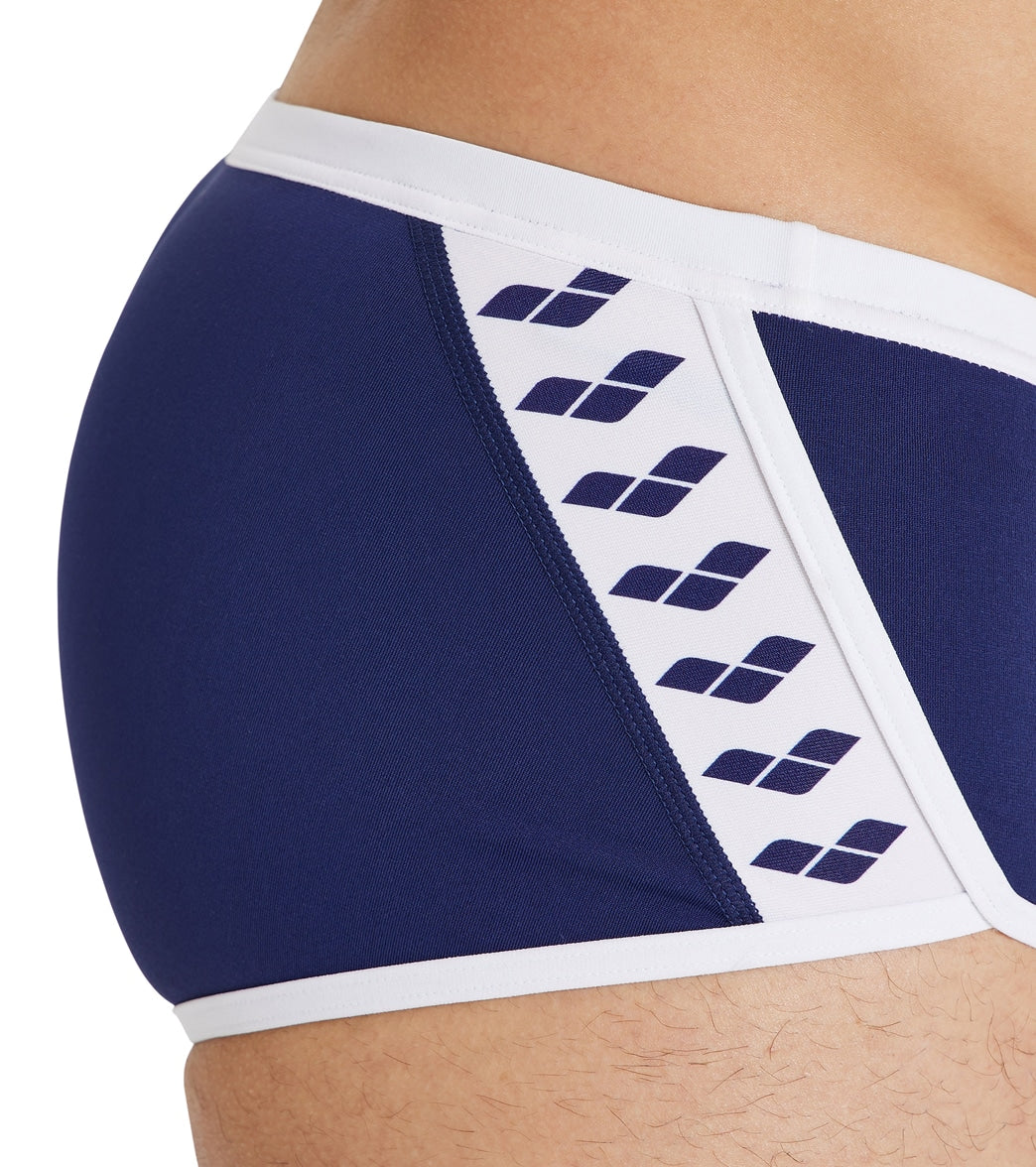 Arena Men's Icons Solid Low Waist Square Leg Swimsuit