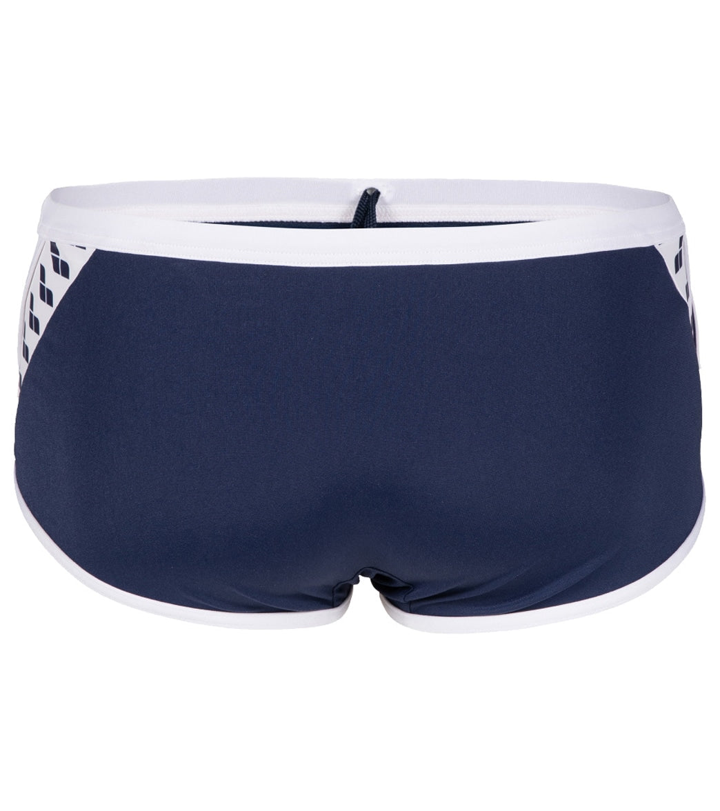 Arena Men's Icons Solid Low Waist Square Leg Swimsuit