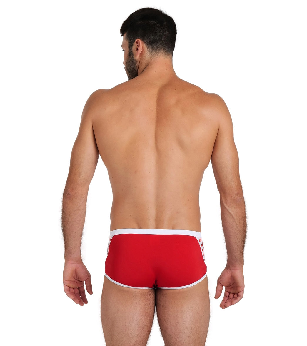 Arena Men's Icons Solid Low Waist Square Leg Swimsuit