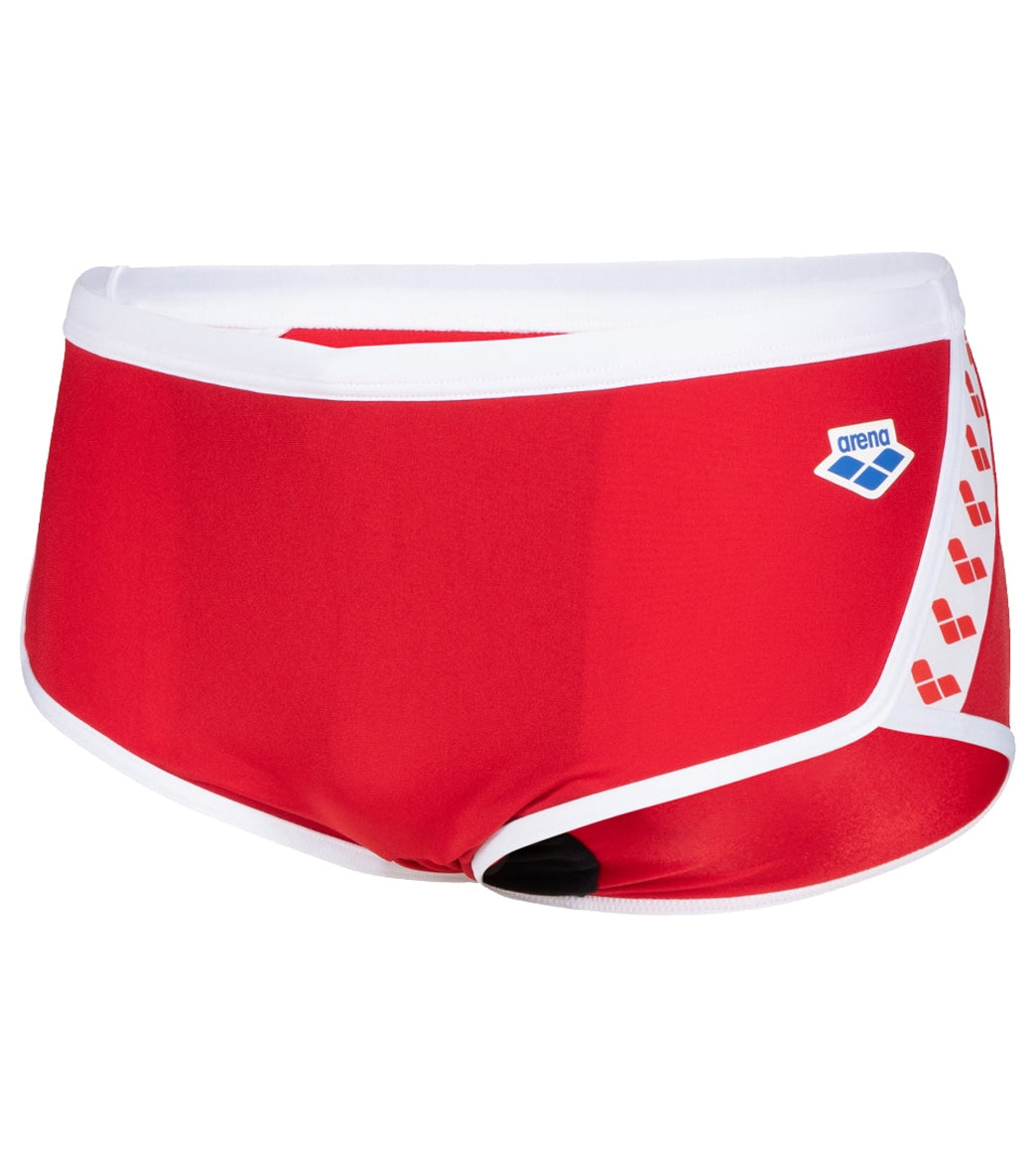 Arena Men's Icons Solid Low Waist Square Leg Swimsuit