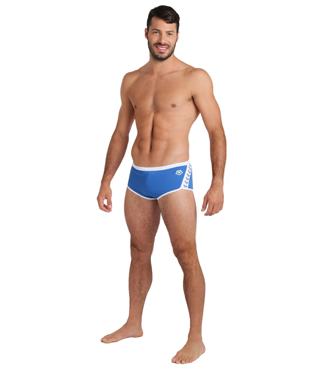 Arena Men's Icons Solid Low Waist Square Leg Swimsuit