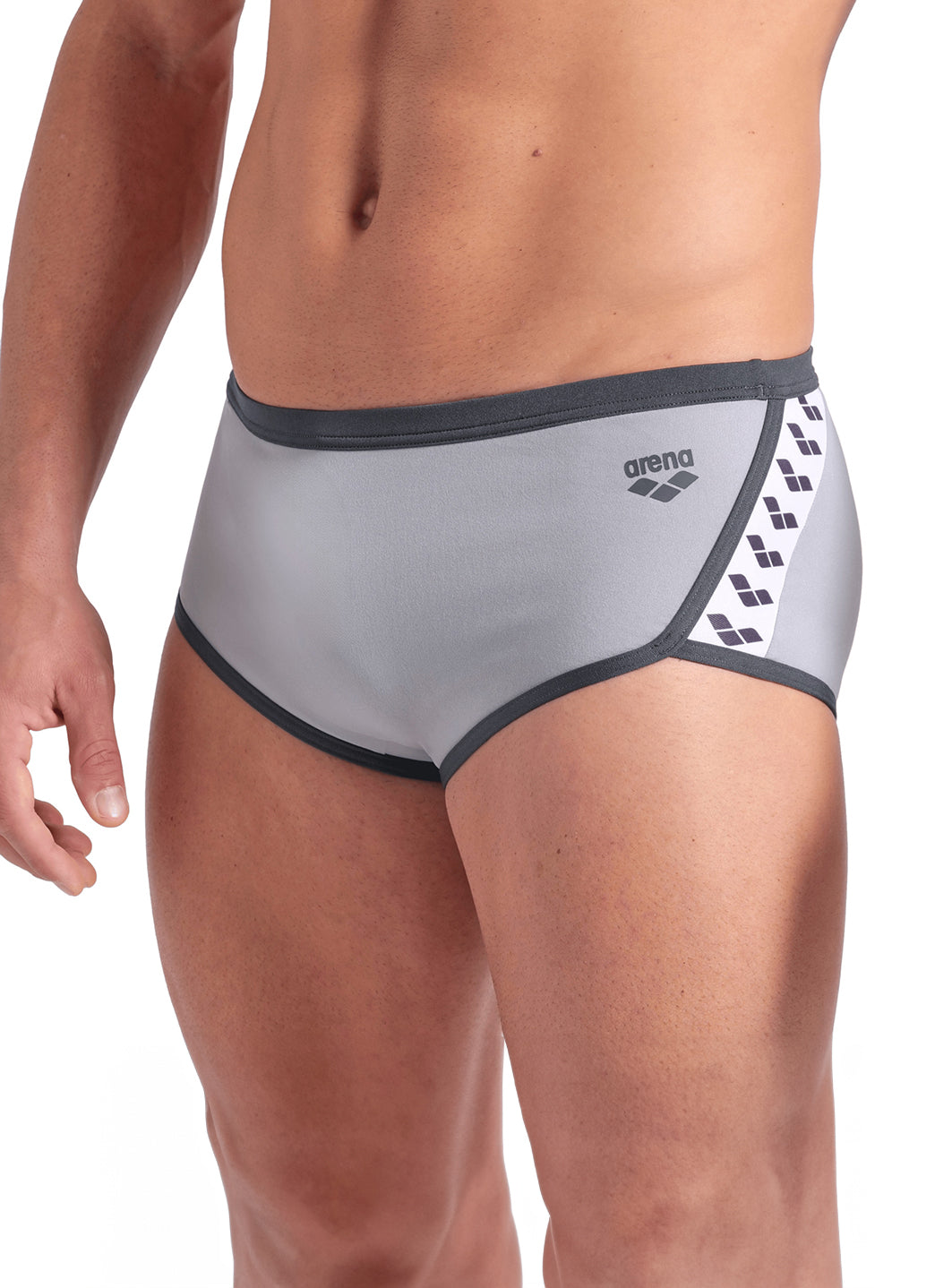 Arena Men's Icons Solid Low Waist Square Leg Swimsuit