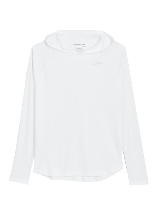 Speedo Men's Baybreeze Hooded Long Sleeve Swim Shirt