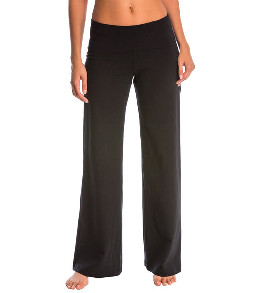 Hard Tail Contour Rolldown Wide Leg Yoga Pants