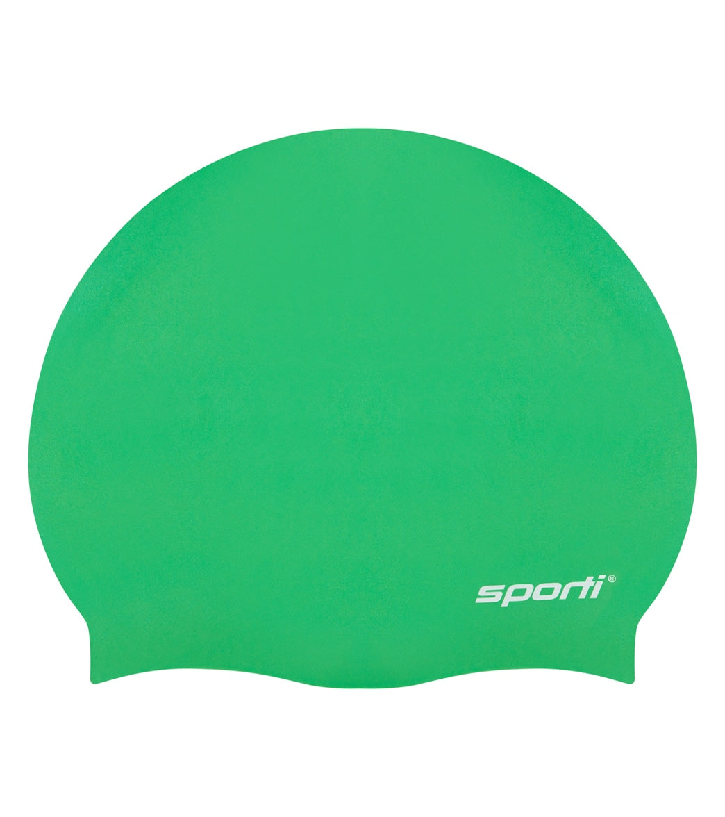 Sporti Kids' Silicone Swim Cap Set of 3