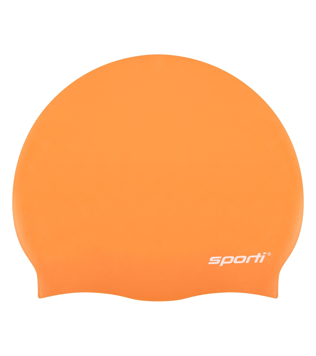 Sporti Kids' Silicone Swim Cap Set of 3
