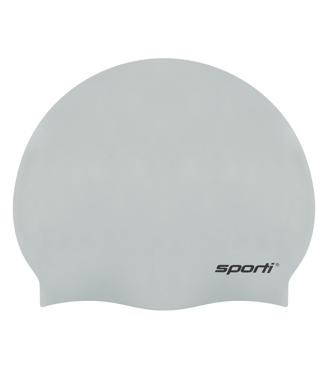 Sporti Kids' Silicone Swim Cap Set of 3