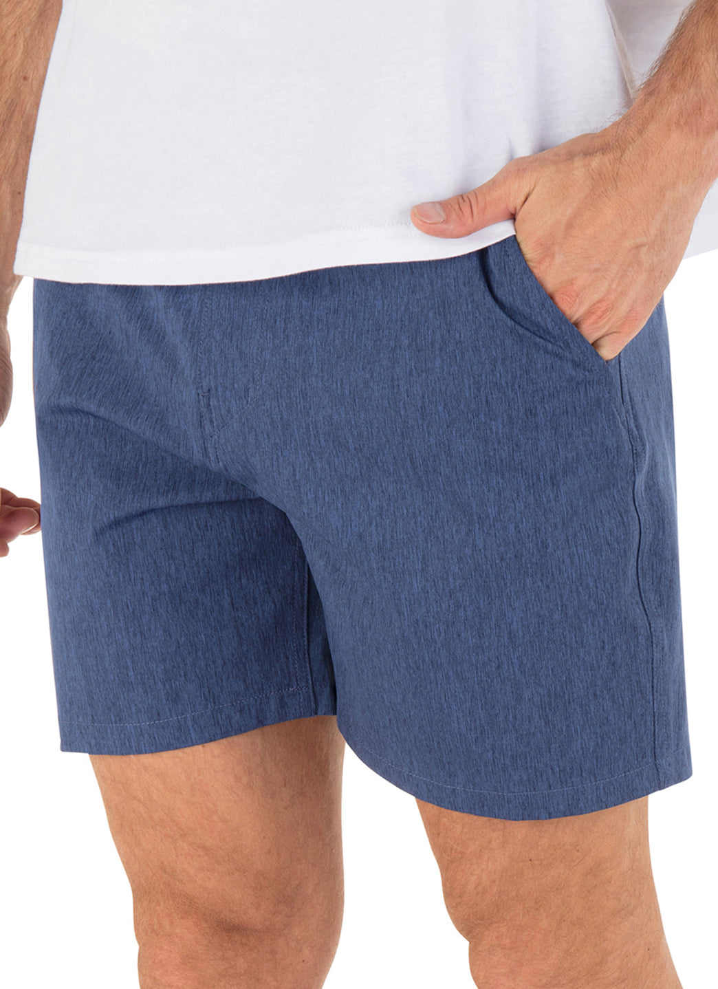 Hurley Men's Phantom Heather 18" Hybrid Shorts