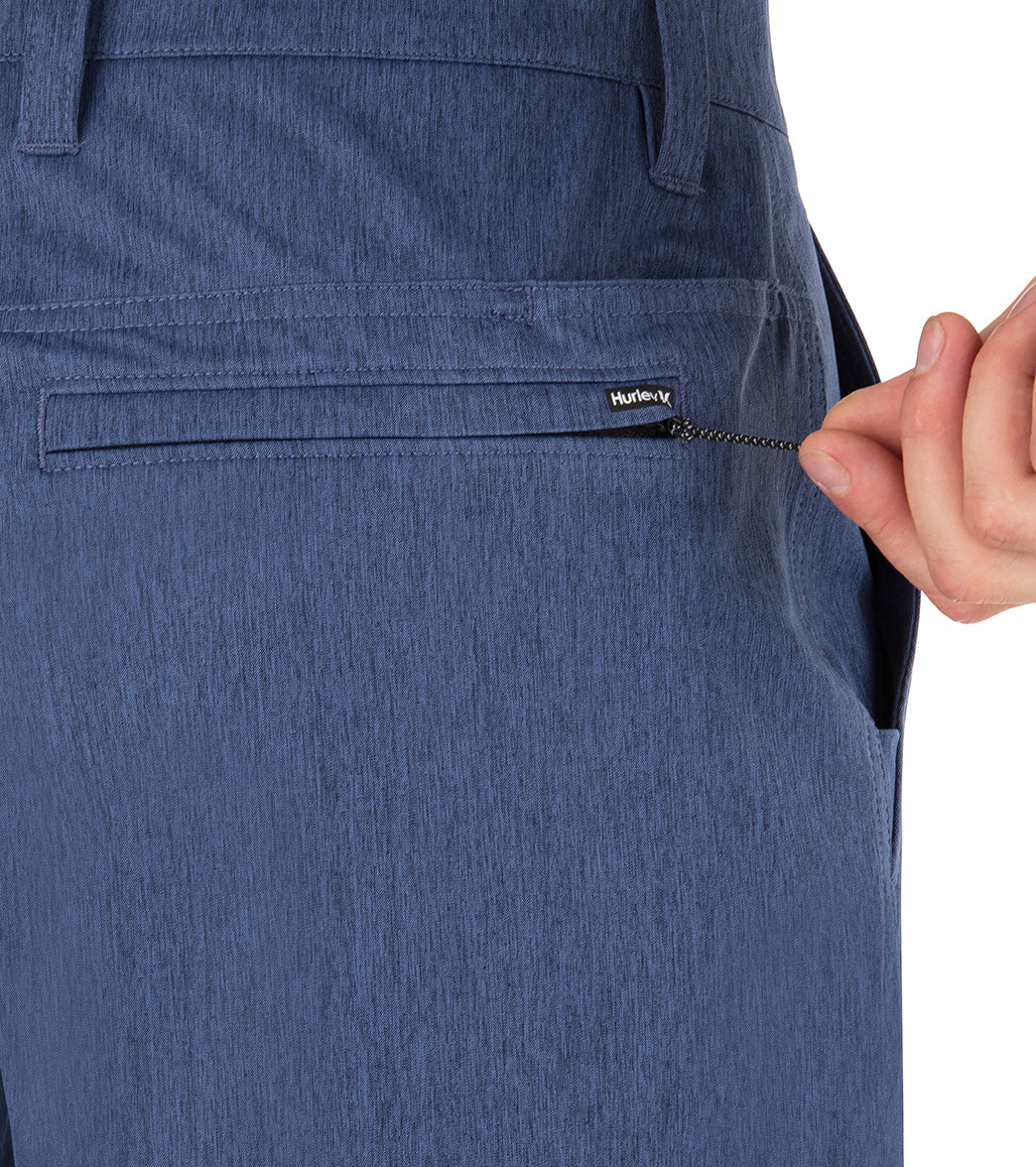 Hurley Men's Phantom Heather 18" Hybrid Shorts