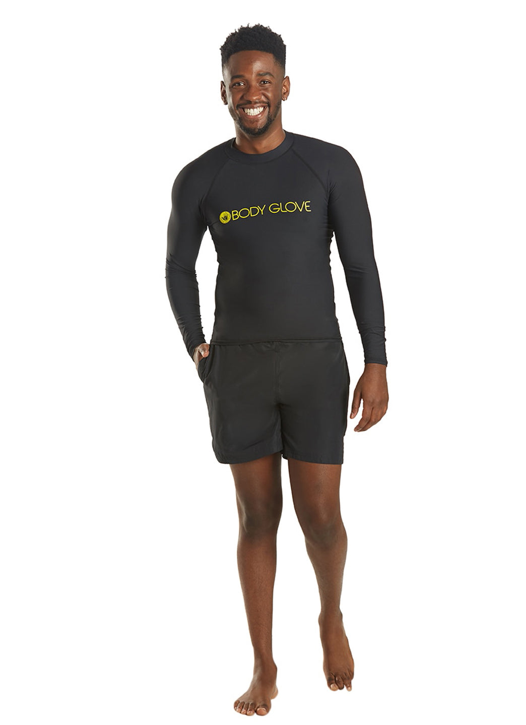Body Glove Men's Basic Long Sleeve Fitted Rashguard