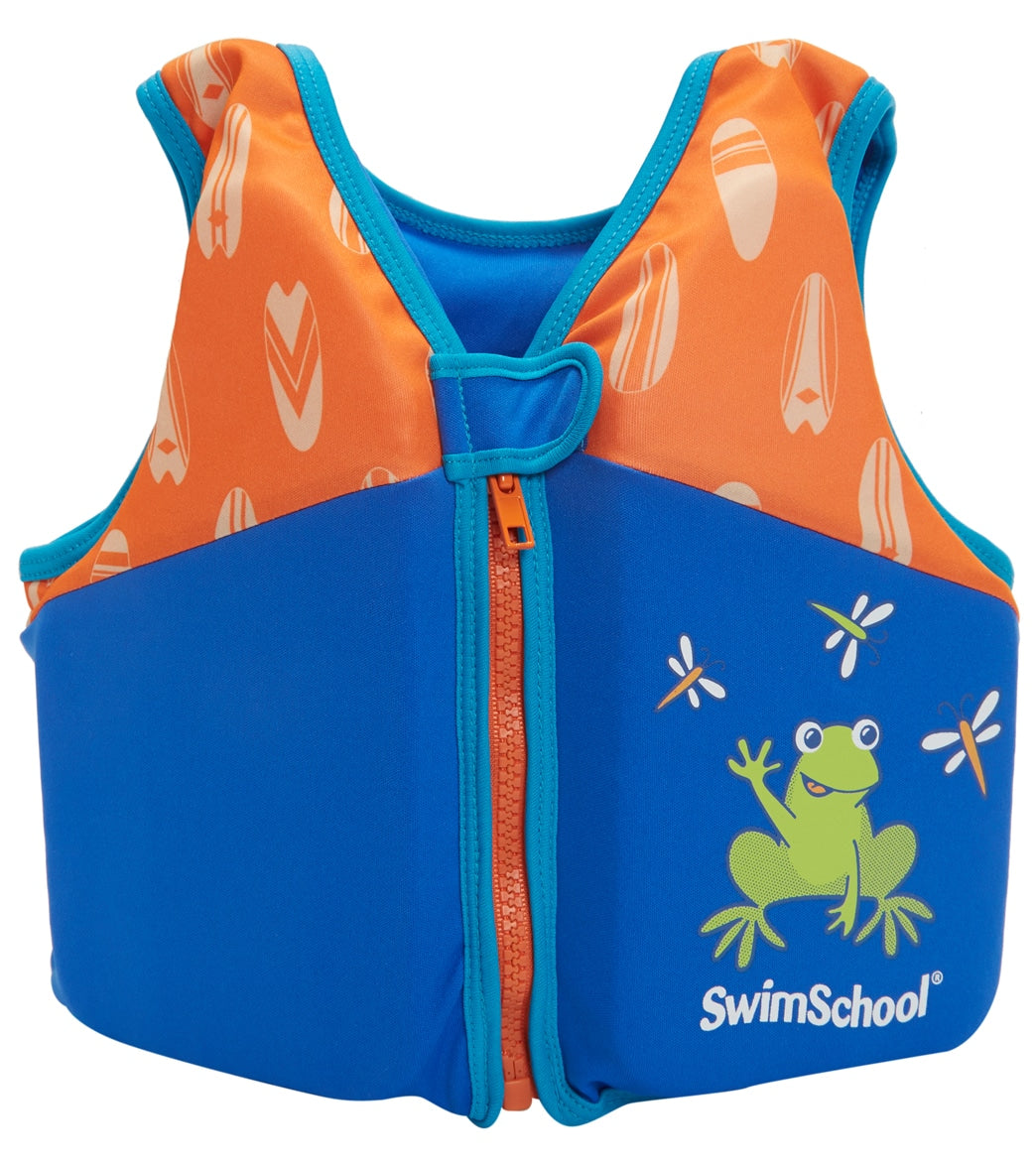 Aqua Leisure Kids' Printed Swim Vest With Safety Strap