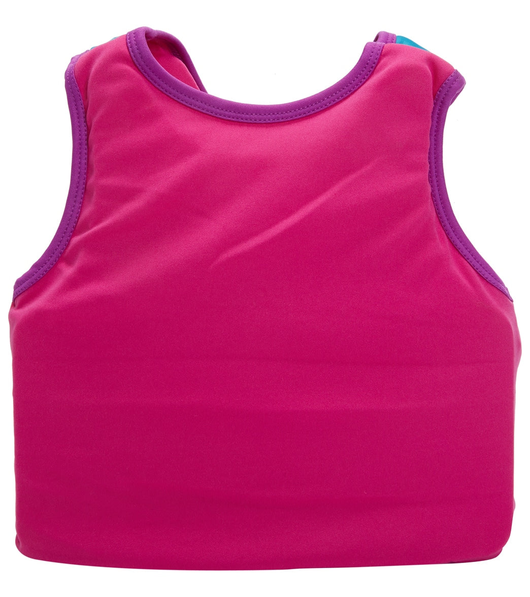 Aqua Leisure Kids' Printed Swim Vest With Safety Strap