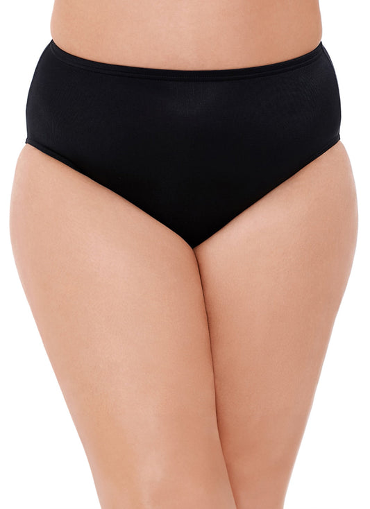 Miraclesuit Plus Size Solid Basic Bikini Bottom