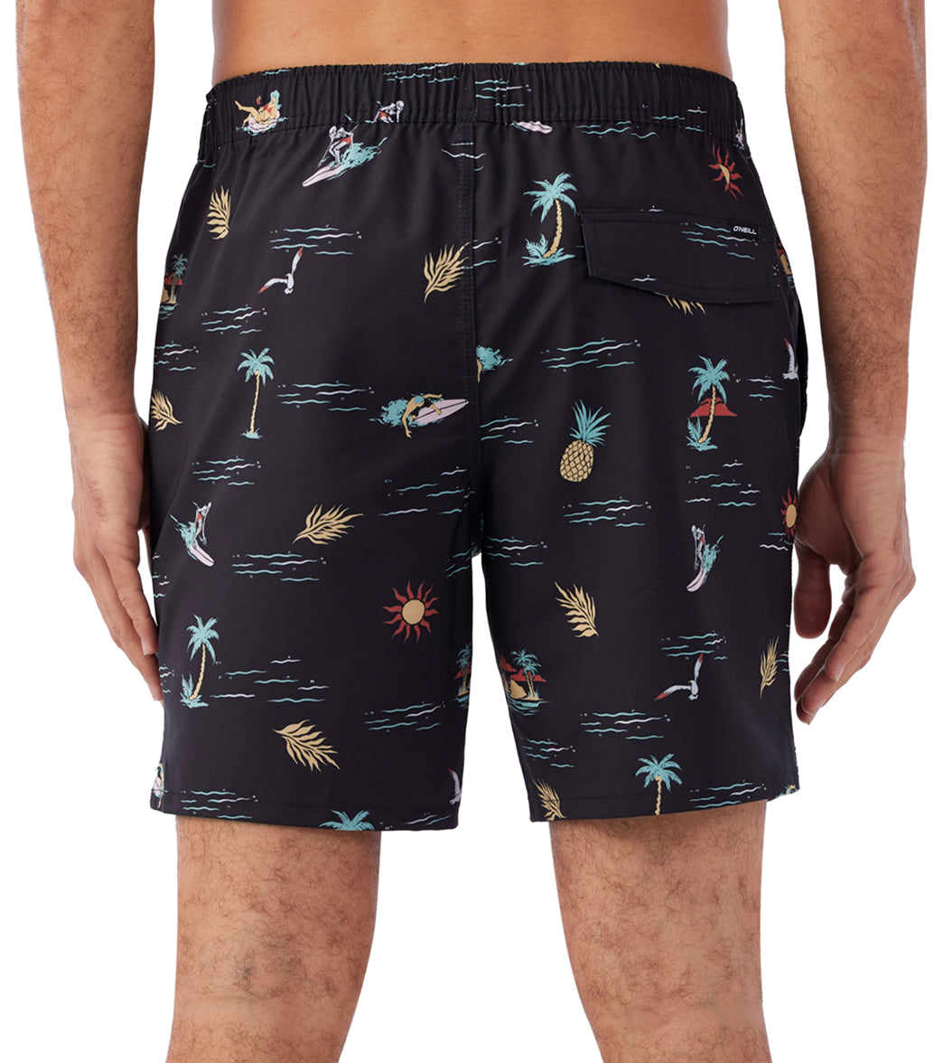 O'Neill Men's 17" Hermosa Swim Trunks