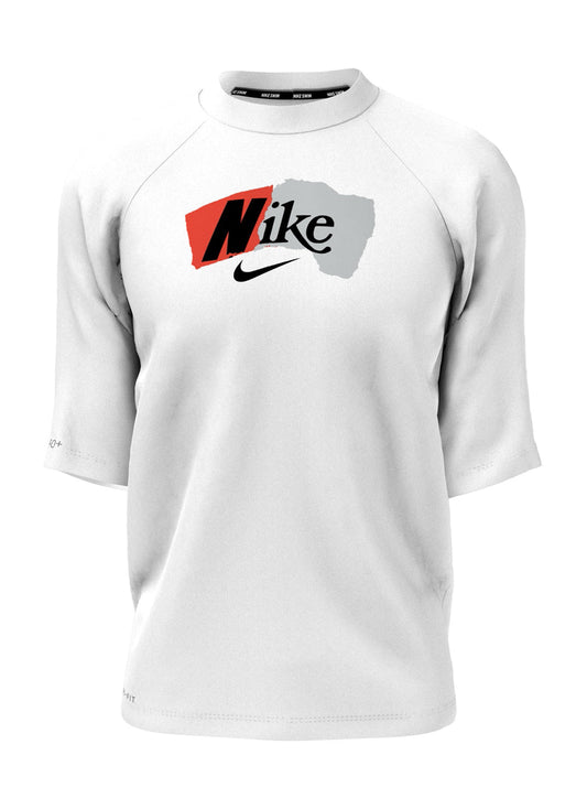 Nike Boys' Ripped Hydro Short Sleeve Rashguard (Big Kid)