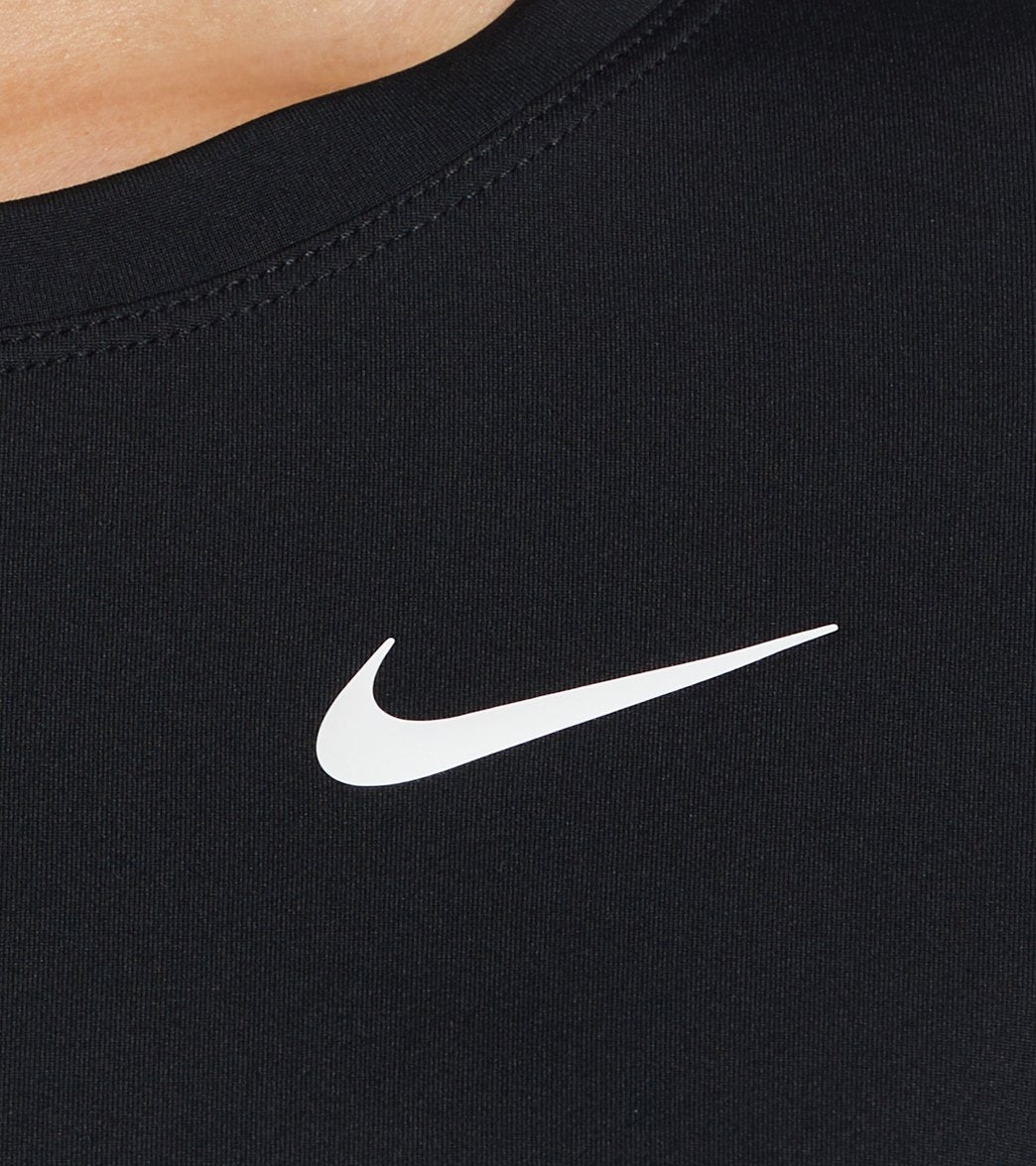 Nike Women's Essential Hydro Short Sleeve Swim  Shirt