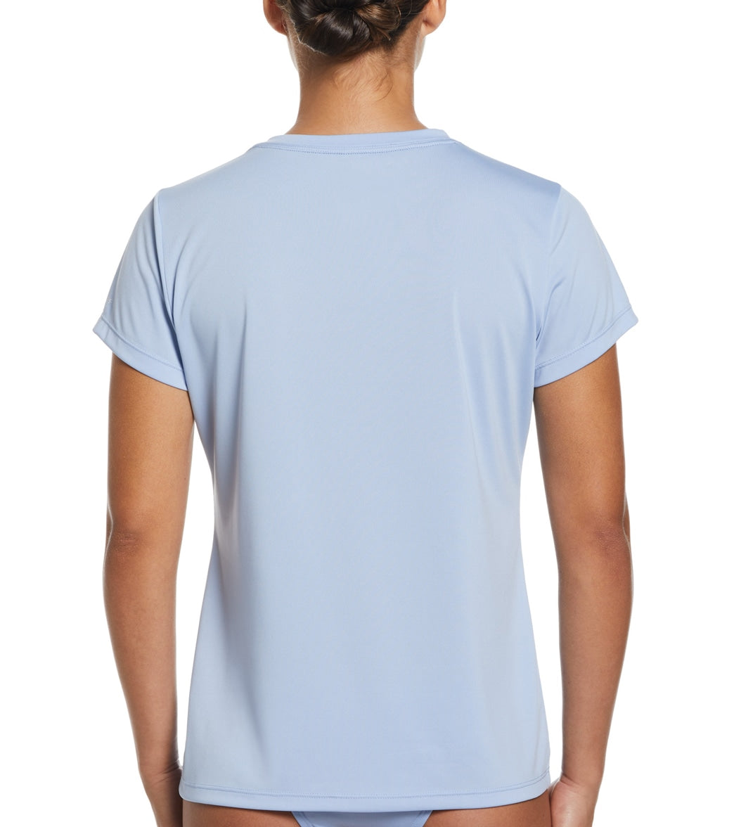 Nike Women's Essential Hydro Short Sleeve Swim  Shirt