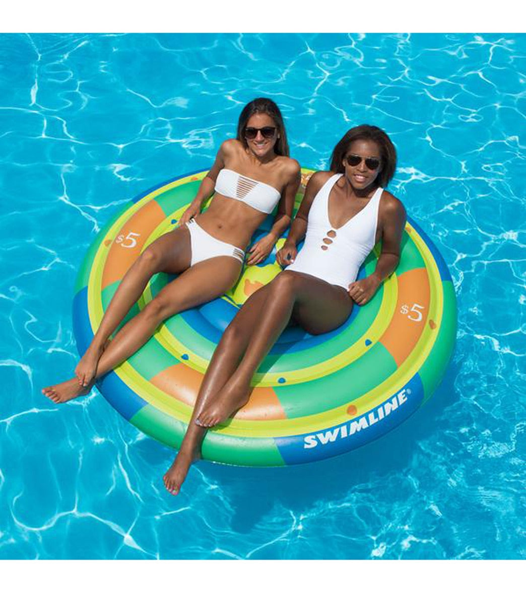 Swimline High Roller Casino Chip Island Pool Float