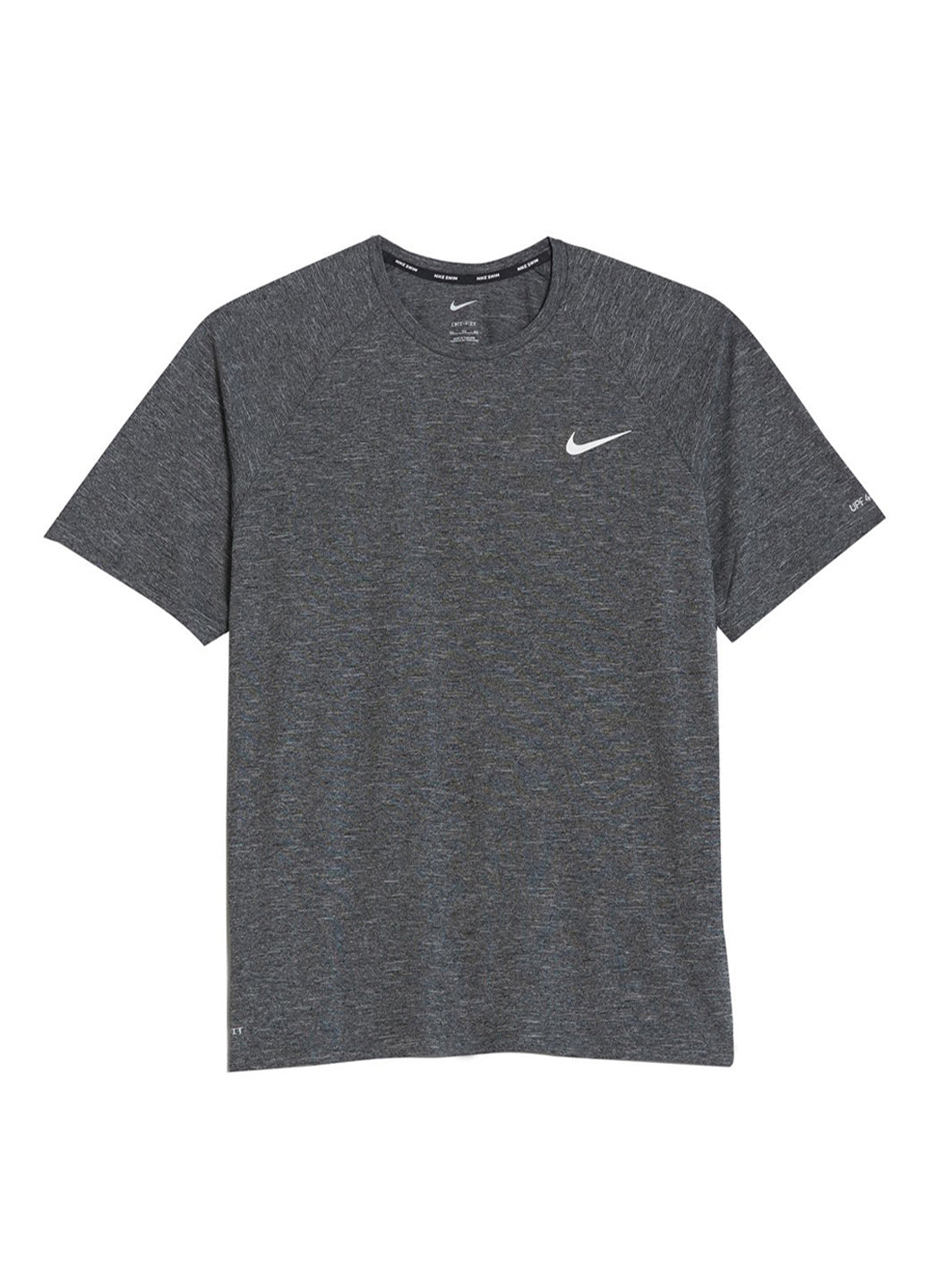 Nike Men's Extended Heather Short Sleeve Hydroguard Swim Shirt