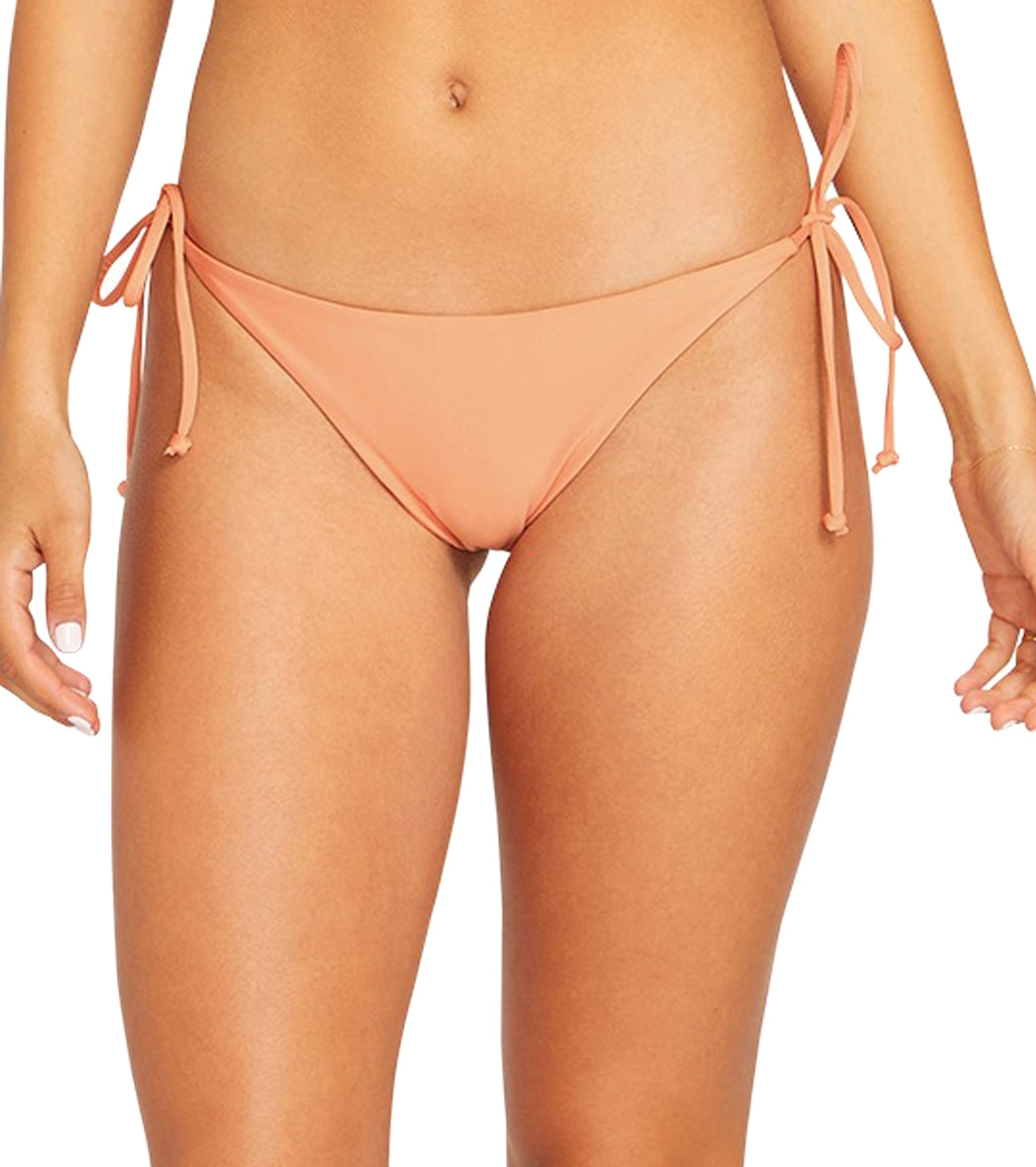 Volcom Women's Simply Seamless Tie Side Bikini Bottom