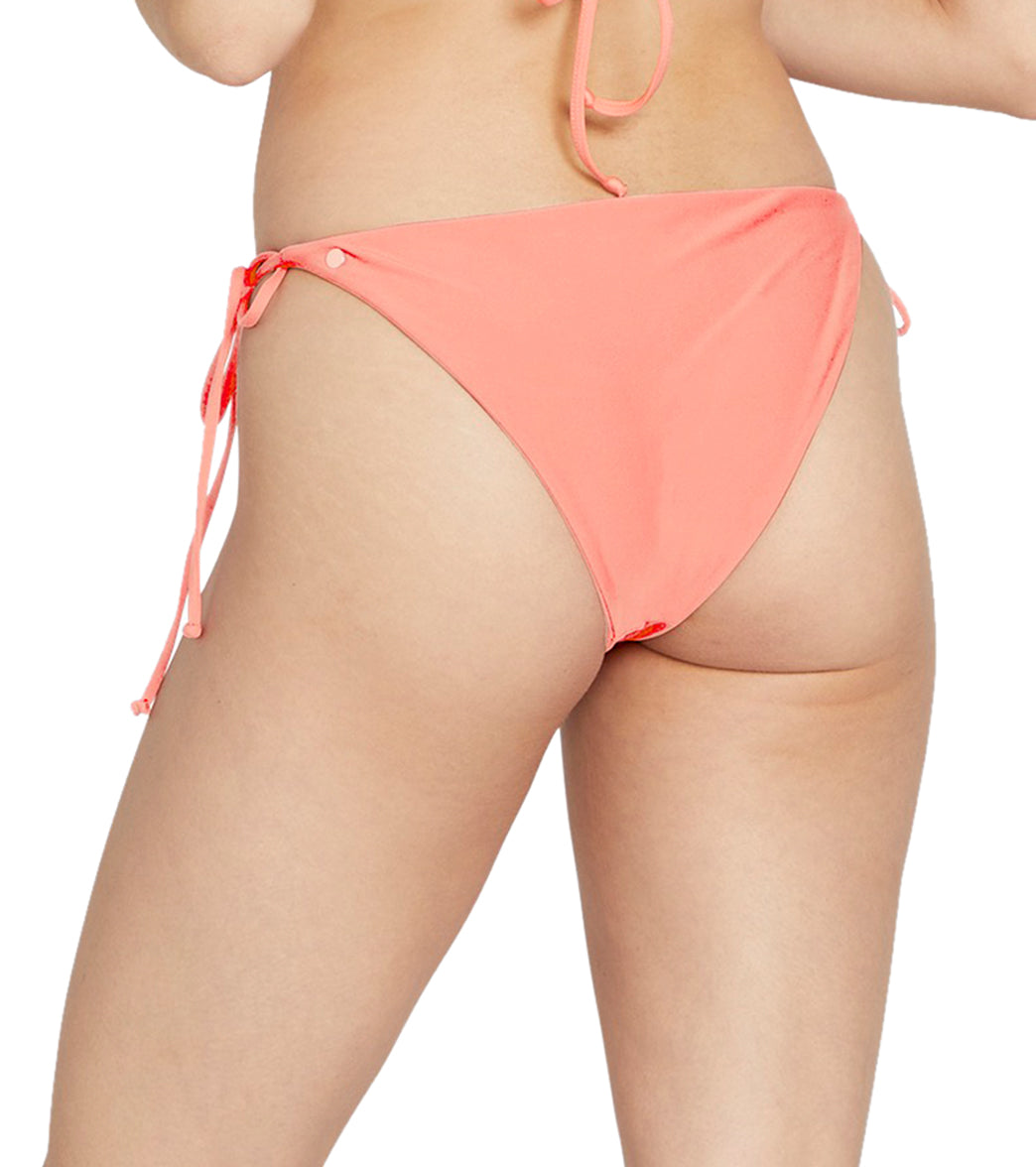 Volcom Women's Simply Seamless Tie Side Bikini Bottom