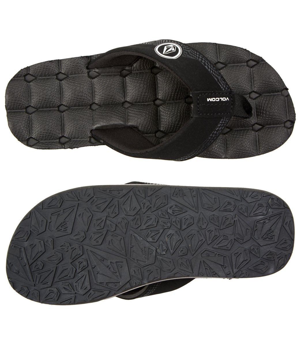 Volcom Boys' Recliner Flip Flop (Big Kid)