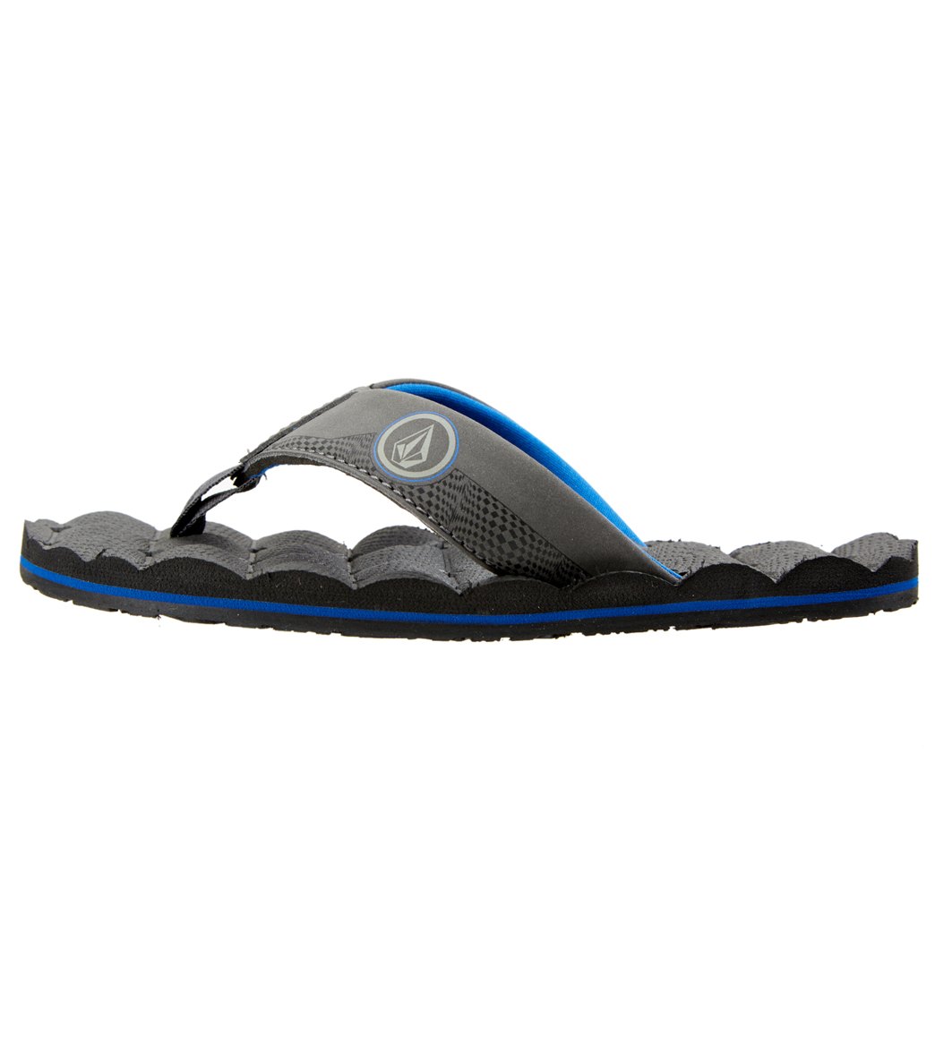 Volcom Boys' Recliner Flip Flop (Big Kid)