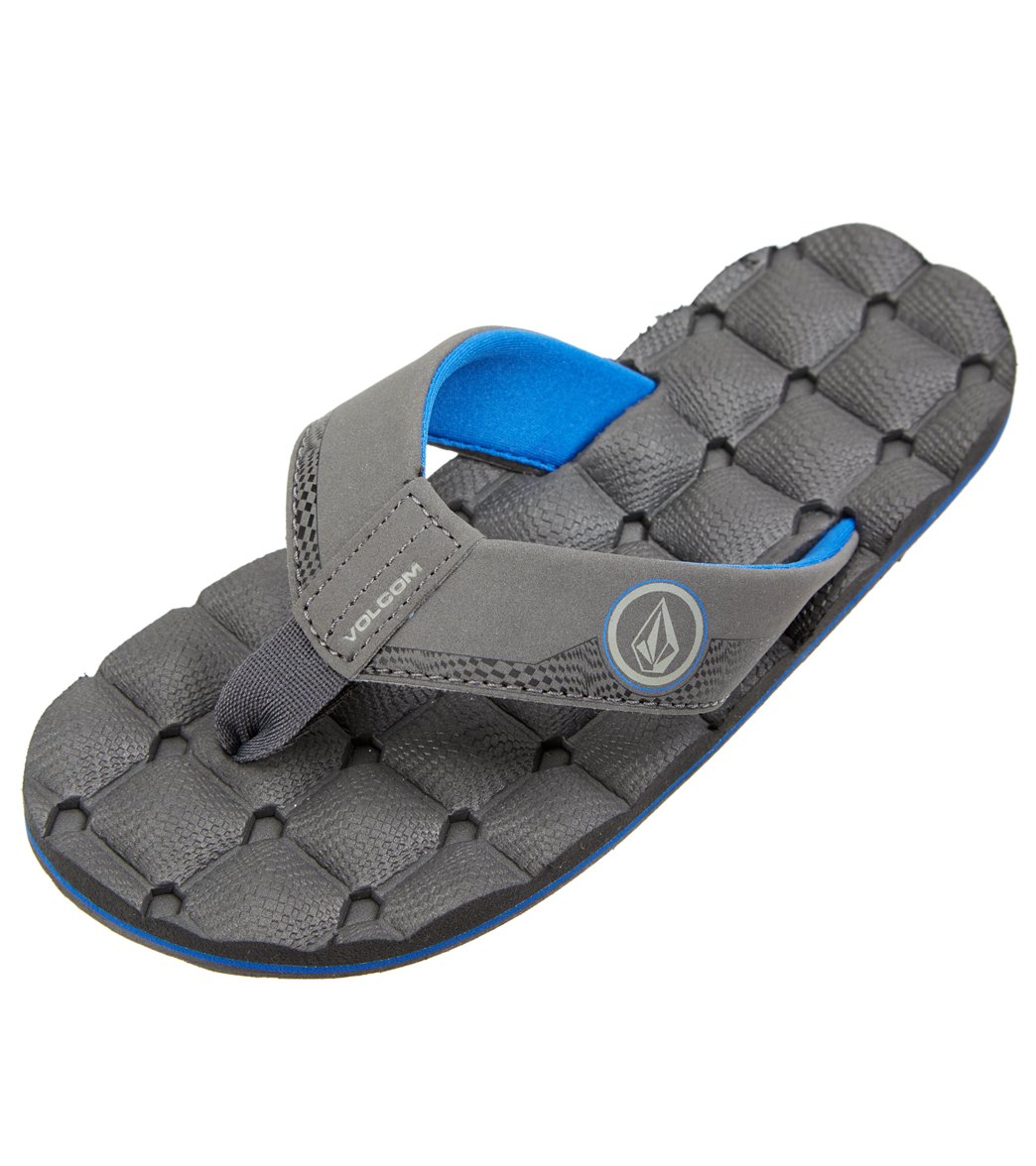 Volcom Boys' Recliner Flip Flop (Big Kid)