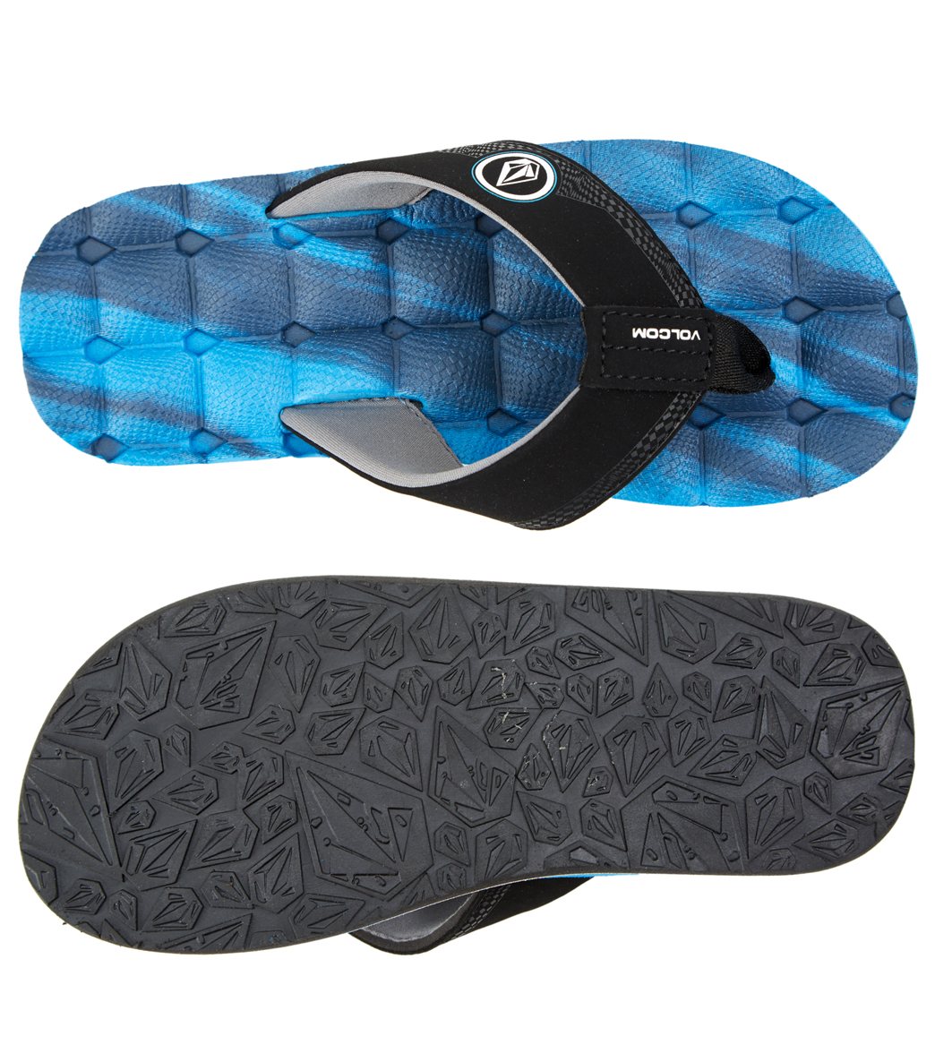 Volcom Boys' Recliner Flip Flop (Big Kid)