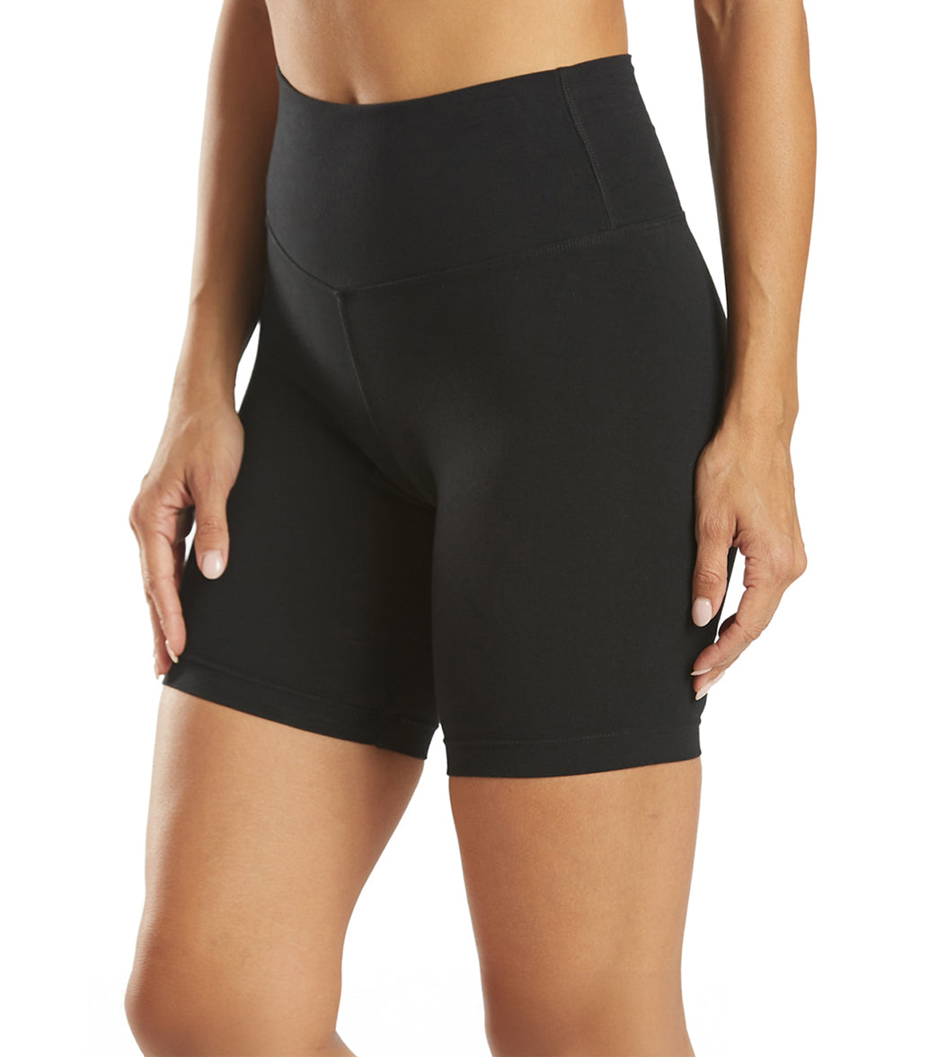 Hard Tail Flat Waist Biker Shorts