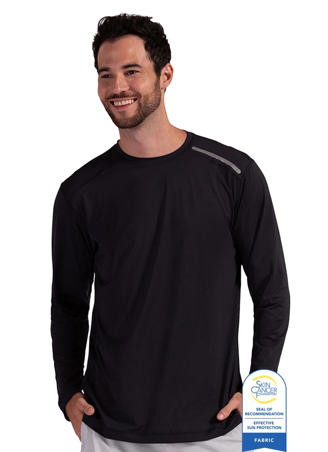 Bloq UV Men's Jet Long Sleeve UPF 50 Tee