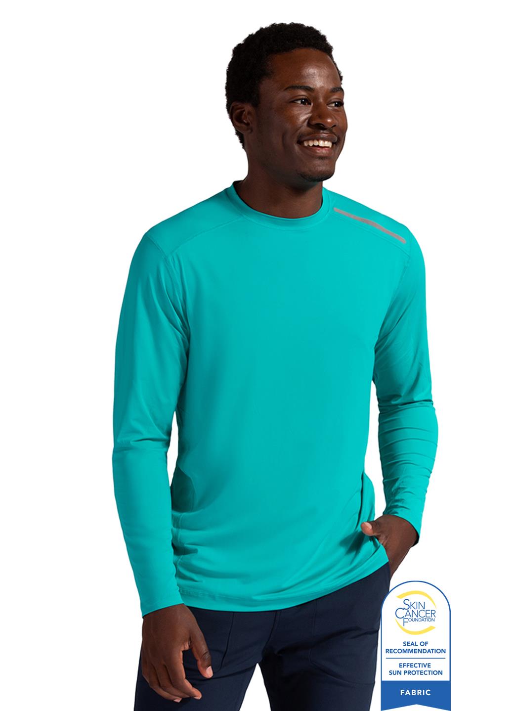 Bloq UV Men's Jet Long Sleeve UPF 50 Tee